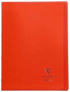 Cahier Clairefontaine Koverbook - A4 - 96 pages - Séyès – rouge
