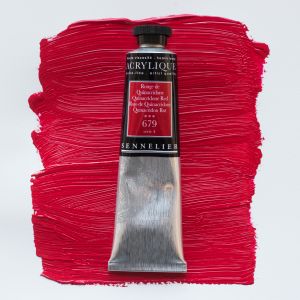 Peinture Acrylique Sennelier - extra-fine - 60ml - rouge de quinacridone