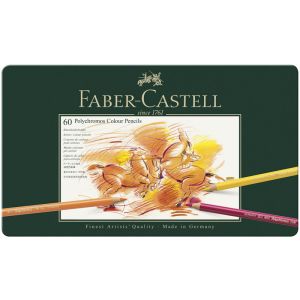 60 Crayons de Couleur Polychromos Faber-Castell