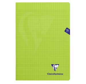 Cahier Clairefontaine Mimesys - A4 - 96 pages - Séyès - vert