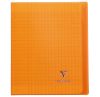 Cahier Clairefontaine Koverbook - 17x22 cm - 96 pages - Sys - orange