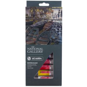 Set Peinture Aquarelle The National Gallery Talens - 12x12ml