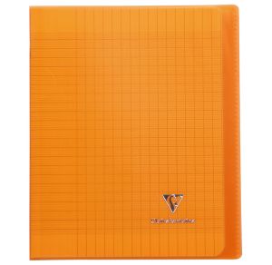Cahier Clairefontaine Koverbook - 17x22 cm - 96 pages - Séyès - orange