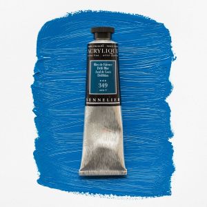 Peinture Acrylique Sennelier - extra-fine - 60ml - bleu de faïence