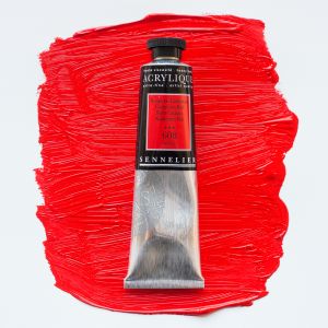 Peinture Acrylique Sennelier - extra-fine - 60ml - rouge de cadmium