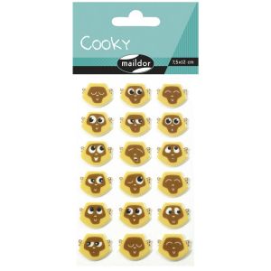 Stickers Cooky Maildor - emoticones singe