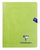 Cahier Clairefontaine Mimesys - 17x22 cm - 48 pages - Sys - vert