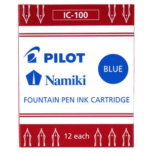Boîte de 12 Cartouches Pilot - bleu