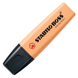 Surligneur Stabilo Boss - orange pastel pale