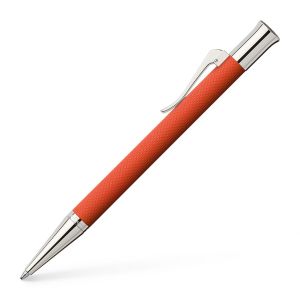 Stylo-Bille Graf von Faber-Castell - Guilloché - Orange