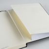 Carnet Leuchtturm souple - 14,5x21cm - Noir - pages blanches