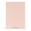 Carnet Papier Pierre Karst - 10,5x14,8 cm - Rose poudré - Pages blanches