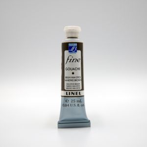 Gouache Fine Lefranc Bourgeois - 25ml - Brun Van Dyck