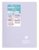Cahier Clairefontaine Koverbook Blush - A4 - 160 pages - ligné - lilas