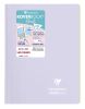 Cahier Clairefontaine Koverbook Blush - A4 - 160 pages - ligné - lilas