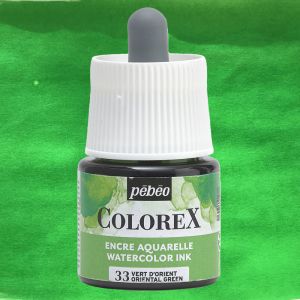 Flacon d'Encre Colorex Pébéo - 45ml - Vert d'orient