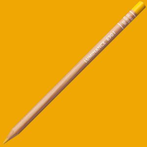 Crayon de Couleur Luminance Caran d'Ache - ocre jaune