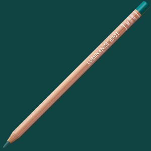 Crayon de Couleur Luminance Caran d'Ache - vert anglais foncé