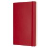 Carnet Moleskine Souple - 13x21 cm - Pages blanches - Rouge écarlate