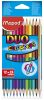 Étui de 12 Crayons de Couleur Maped duo color pep's