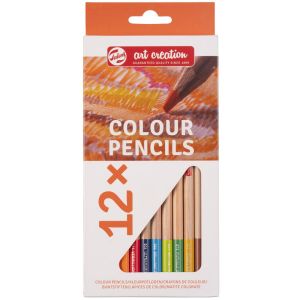 12 Crayons de Couleur Talens Art Création