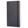 Carnet Moleskine Souple - 13x21 cm - Pages blanches - Noir