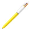 Stylo 4 couleurs Bic sun pointe moyenne