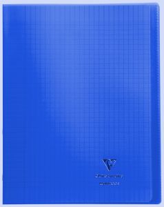 Cahier Clairefontaine Koverbook - 24x32 cm - 48 pages - Séyès - bleu marine