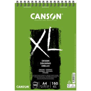 Bloc Papier Dessin XL Canson - A4 - 50 feuilles - 160g/m²