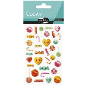 Stickers Cooky Maildor - Kawai bonbons