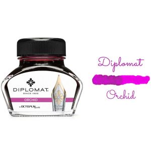 Flacon d'Encre Diplomat - rose orchidée - 30 ml