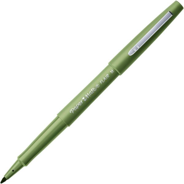 Stylo Feutre Flair Paper Mate - olive