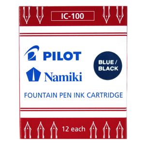 Boîte de 12 Cartouches Pilot - bleu nuit