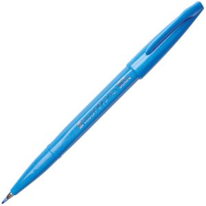 Feutre Pinceau Brush Sign Pen Pentel - bleu ciel