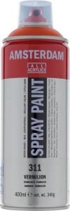 Bombe de Peinture Acrylique Amsterdam - 400ml - vermillon