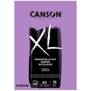 Bloc Papier Layout Canson Marker XL - A3 - 100 feuilles - 70g/m²