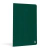 Carnet Papier Pierre Karst - 10,5x14,8 cm - Vert sapin - Pages blanches