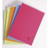 Bloc-Notes Clairefontaine Linicolor - 10,5x14,8 cm - 80 feuilles - lign