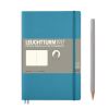 Carnet Leuchtturm souple - 12,5x19cm - Nordic Blue - Pages blanches
