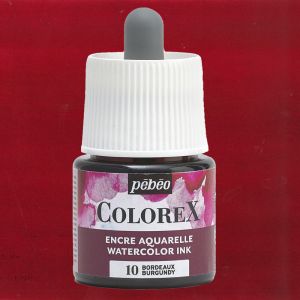 Flacon d'Encre Colorex Pébéo - 45ml - Bordeaux
