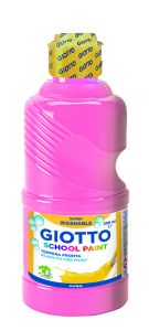 Flacon de Gouache Lavable Giotto - 250ml - rose