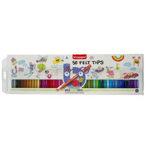 Etui de 50 Feutres Felt Tips Bruynzeel