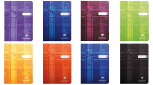 Carnet Clairefontaine - 14,8x21 cm - 96 pages - petits carreaux