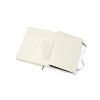 Carnet Moleskine Souple - 19x25 cm - Pages blanches - Bleu saphir