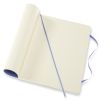 Carnet Moleskine Souple - 19x25 cm - Pages blanches - Bleu clair