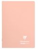 Cahier Clairefontaine Koverbook Blush - 14,8x21 cm - 96 pages - lign - corail