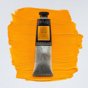 Peinture Acrylique Sennelier - extra-fine - 60ml - jaune indien
