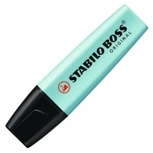 Surligneur Stabilo Boss - bleu pastel
