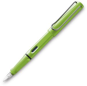 Stylo-Plume Lamy safari - plume moyenne - gaucher - vert