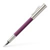 Stylo-Plume Graf von Faber-Castell - Guilloché - Violet